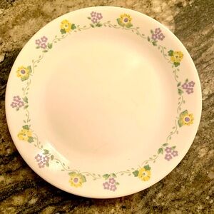 Vintage Forget Me Not Dinner Plate by Corning/Corelle